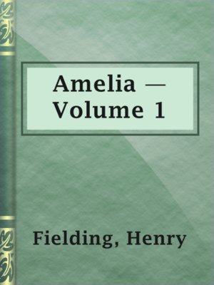 Amelia — Volume 1 - ebook